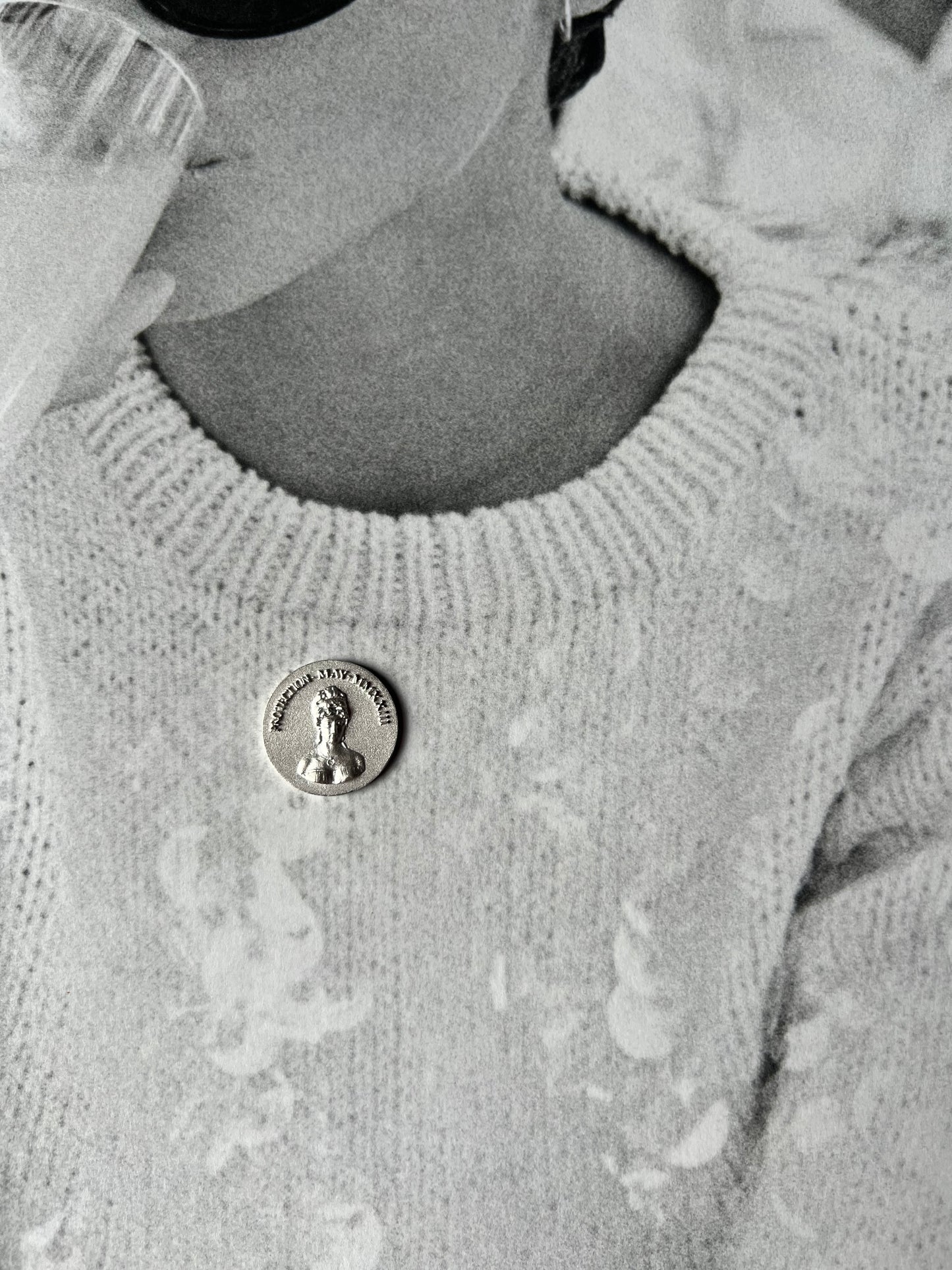 Medea antique coin silver