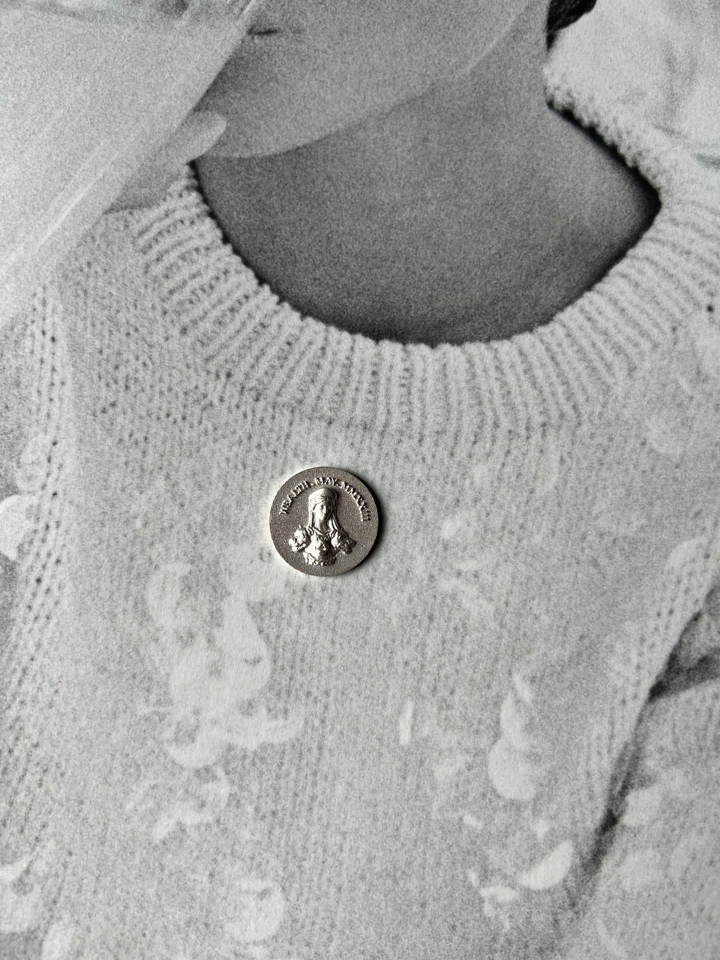 Persephone antique coin silver