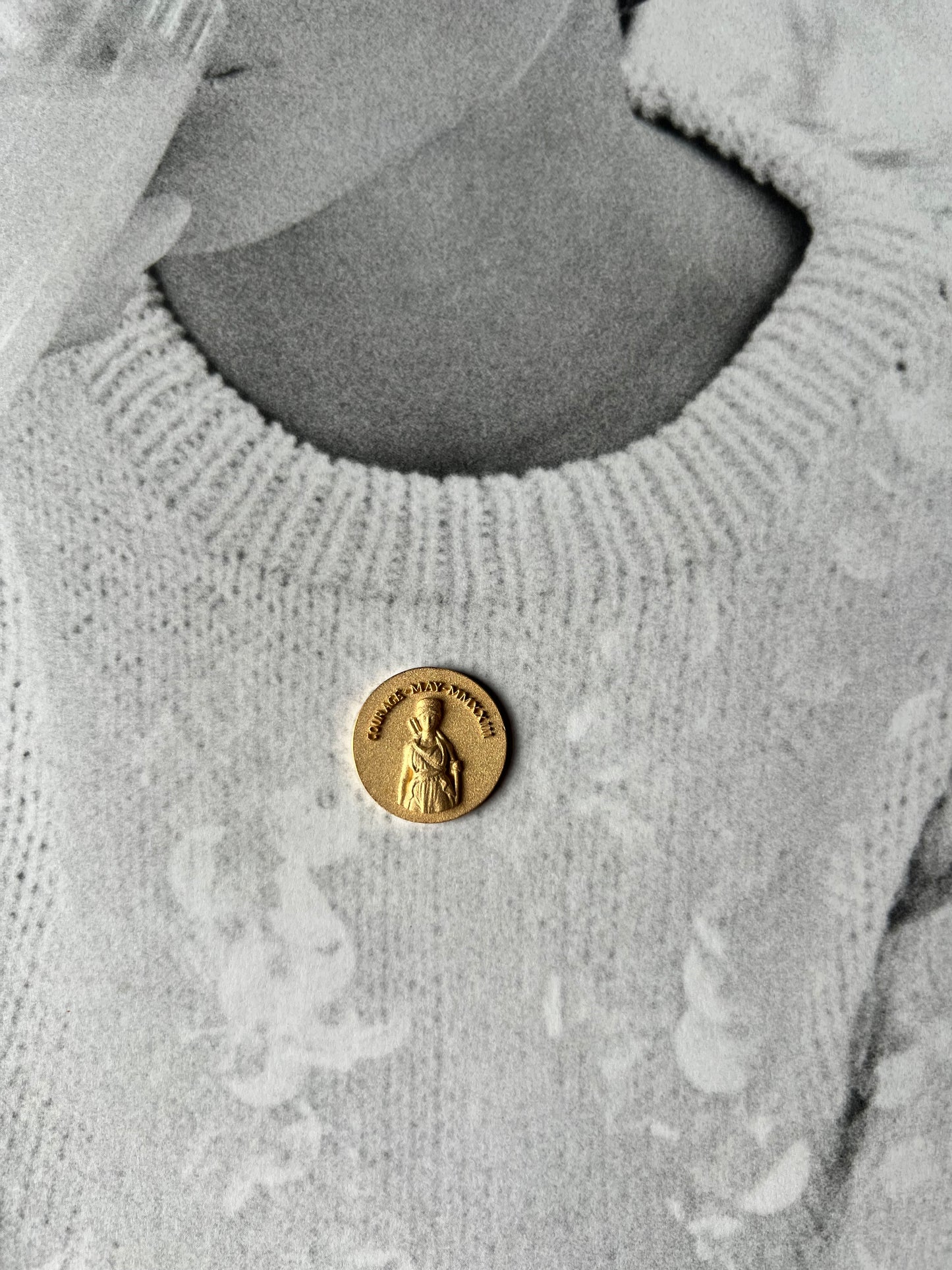 Artemis antique coin gold